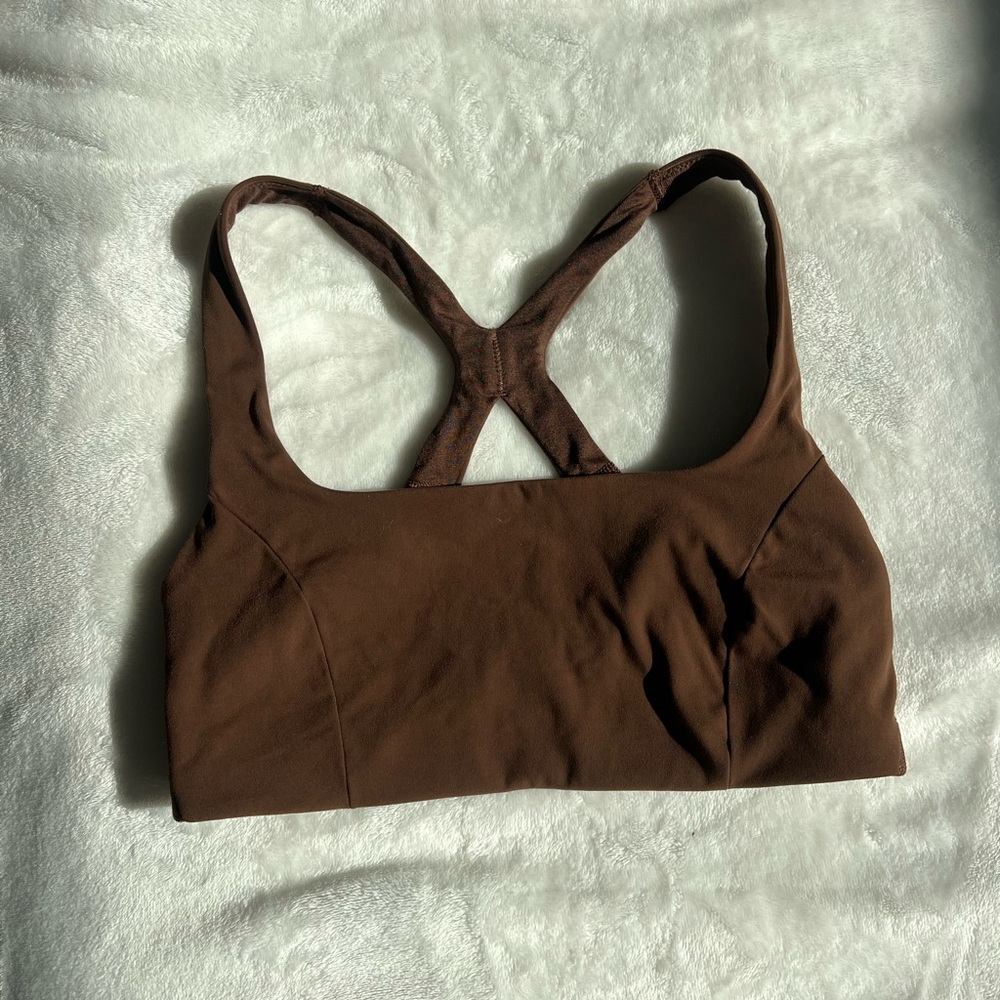 Lululemon Smooth Cover Yoga Bra JAVA 6